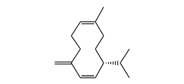 (8S,Z,Z)-1-Methyl-5-methylene-8-(1-methylethyl)-1,6-cyclodecadiene